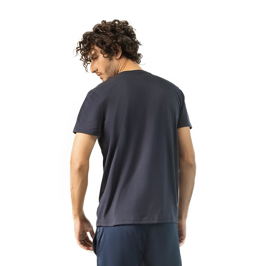 Premium Cotton Tees (Navy)- MTNTXT