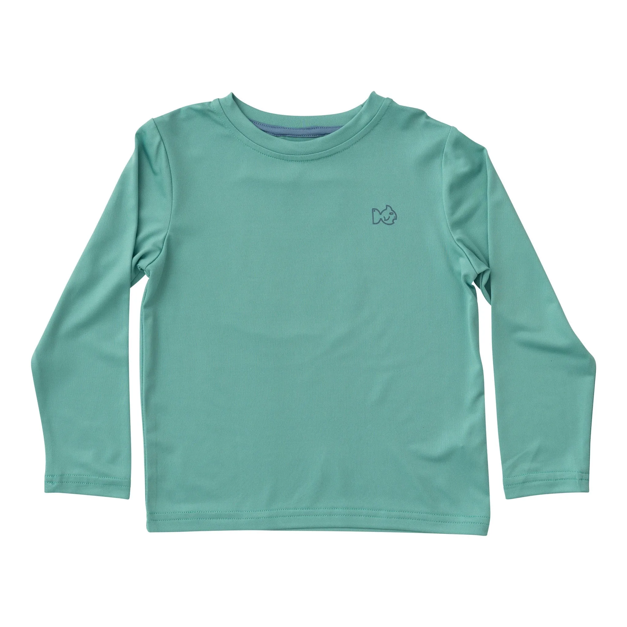 Pro Performance Long Sleeve Fishing Tee with Dog Beach Art