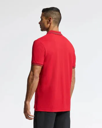 Psycho Bunny Men's Pierce Polo - Brilliant Red 2