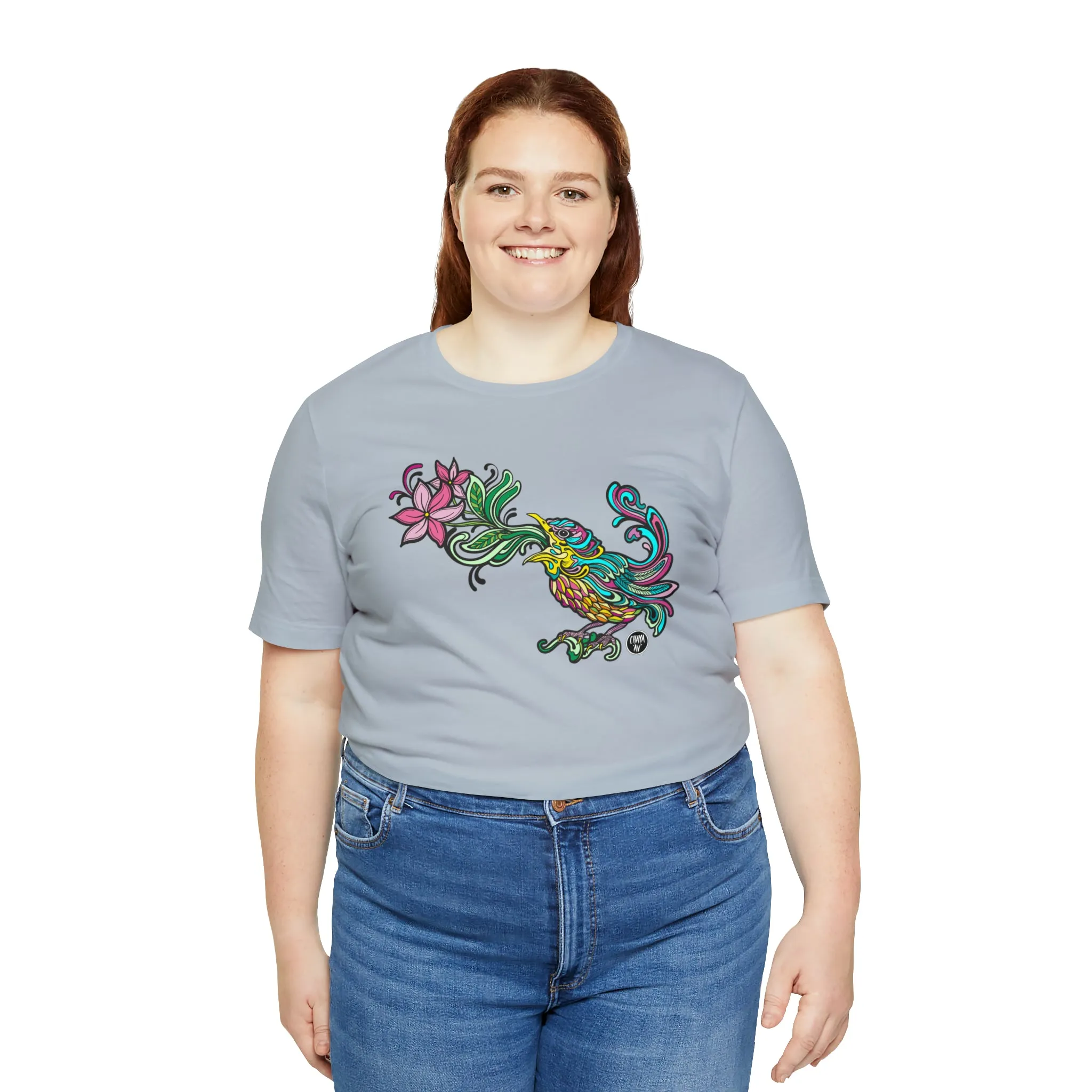 Purdy Bird Puke | Graphic T-Shirt by Chaya Av (DTG Print)
