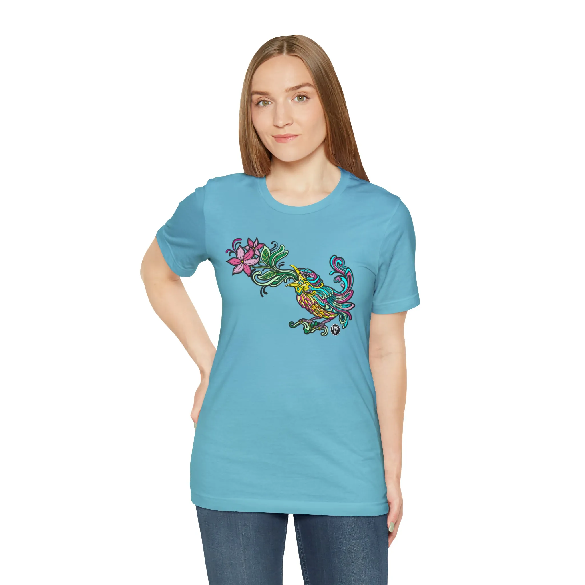 Purdy Bird Puke | Graphic T-Shirt by Chaya Av (DTG Print)