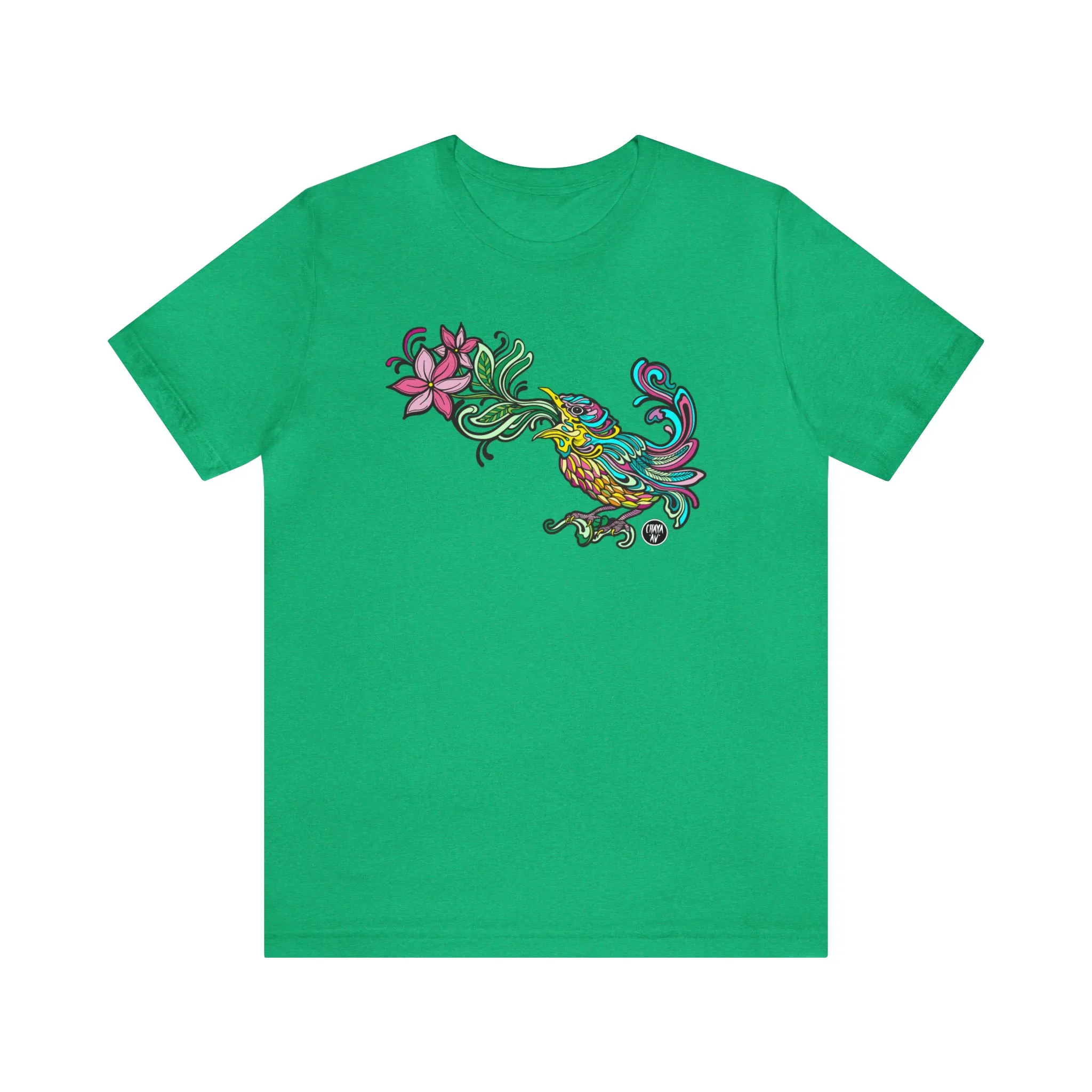Purdy Bird Puke | Graphic T-Shirt by Chaya Av (DTG Print)