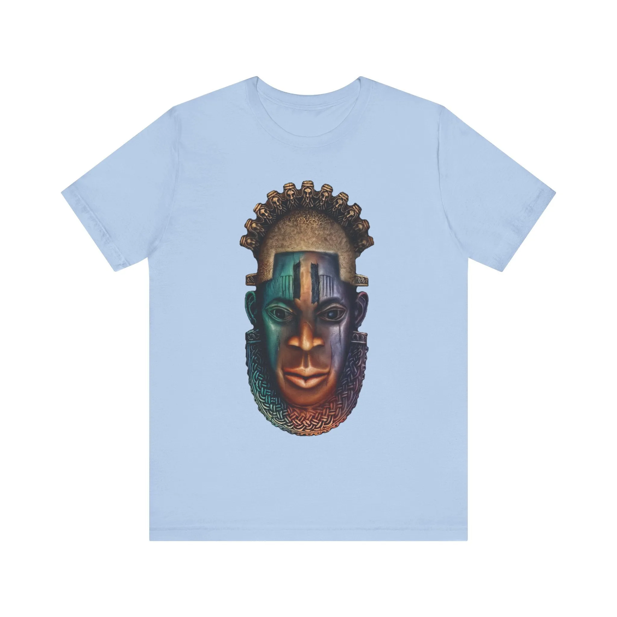 Queen Mother Mask: Unisex Jersey Short Sleeve Tee