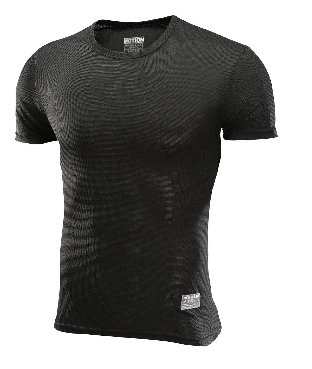 Quick Dry Round Neck T-Shirt with Reflective Strip
