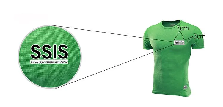 Quick Dry Round Neck T-Shirt with Reflective Strip