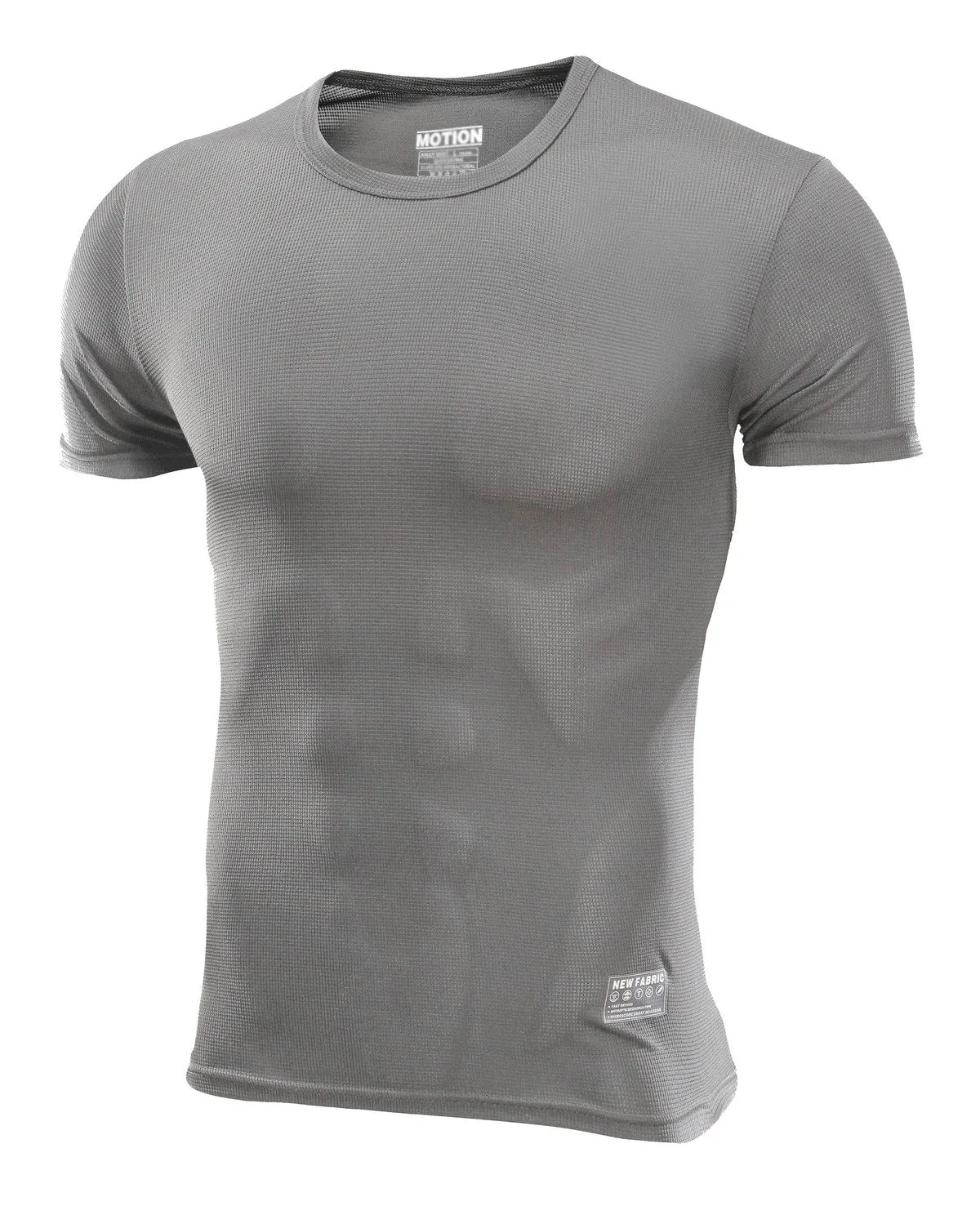 Quick Dry Round Neck T-Shirt with Reflective Strip