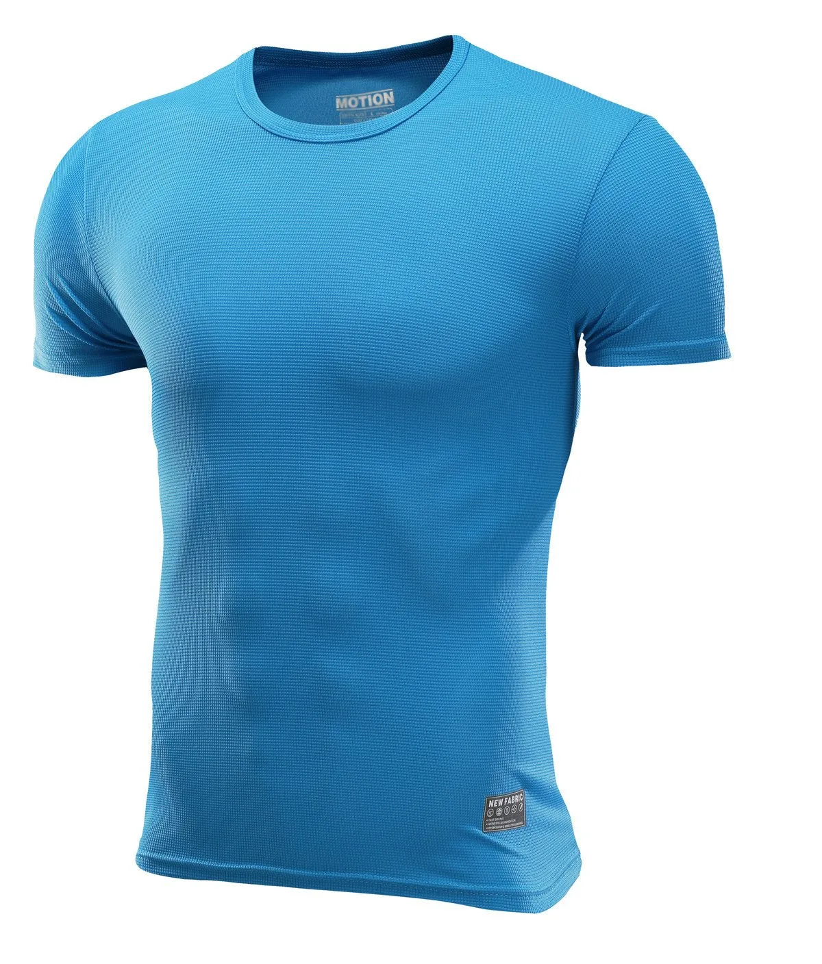 Quick Dry Round Neck T-Shirt with Reflective Strip