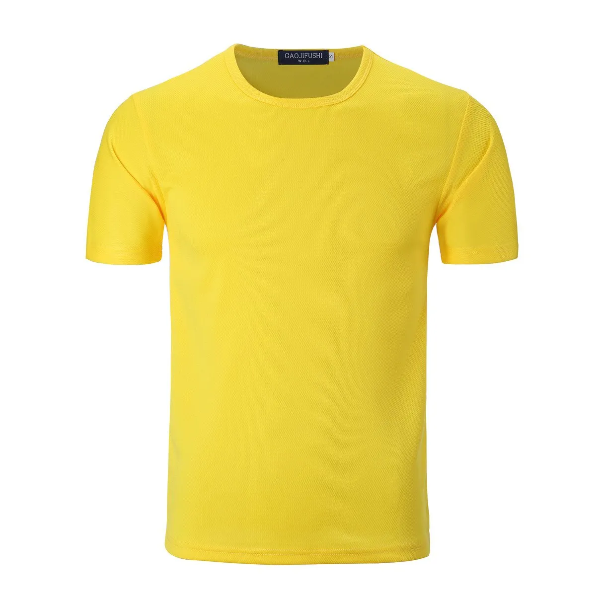 Quick-Dry Short-Sleeved Shirt With Round Neck