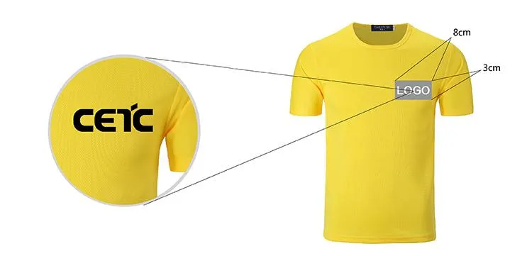 Quick-Dry Short-Sleeved Shirt With Round Neck