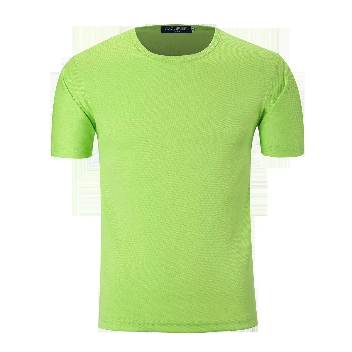 Quick-Dry Short-Sleeved Shirt With Round Neck