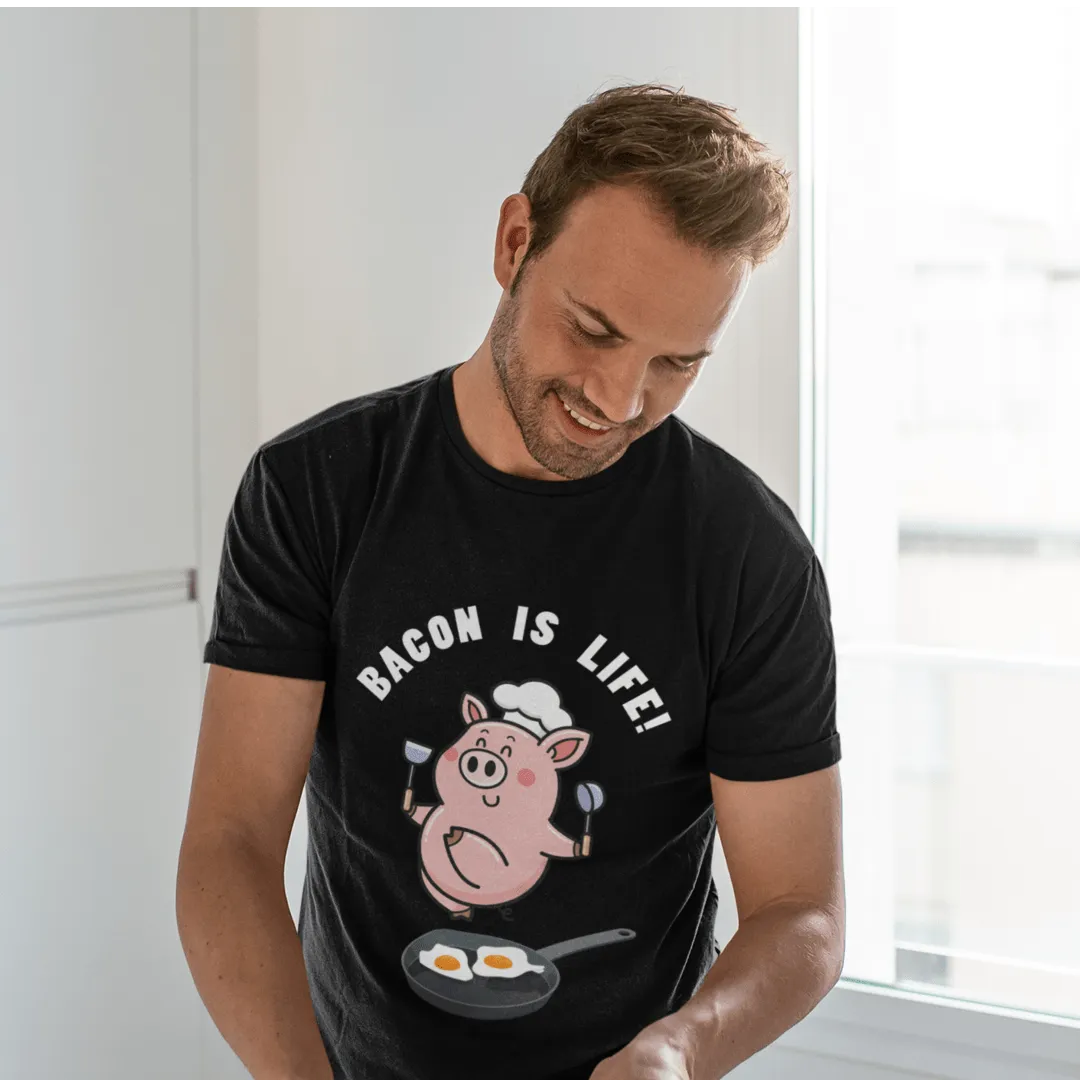 "Bacon Is Life" T-shirt for Men