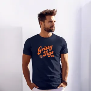 "Gritty Tigs" Men's Crew T-Shirt