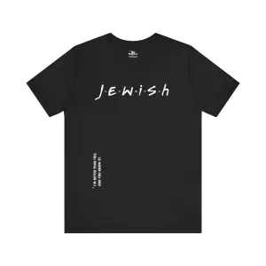 "Jewish" Black T-shirt for Men