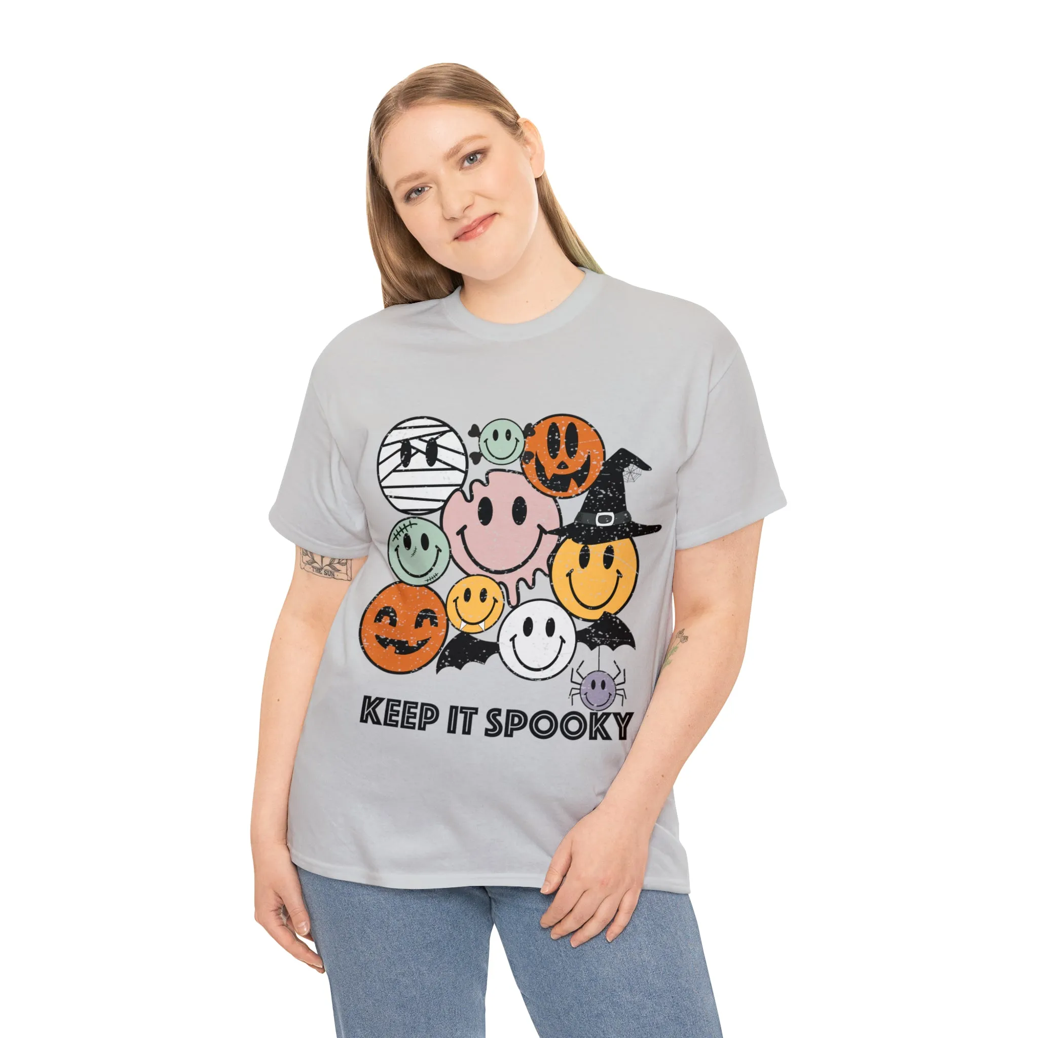 "Keep It Spooky" Cotton Tee