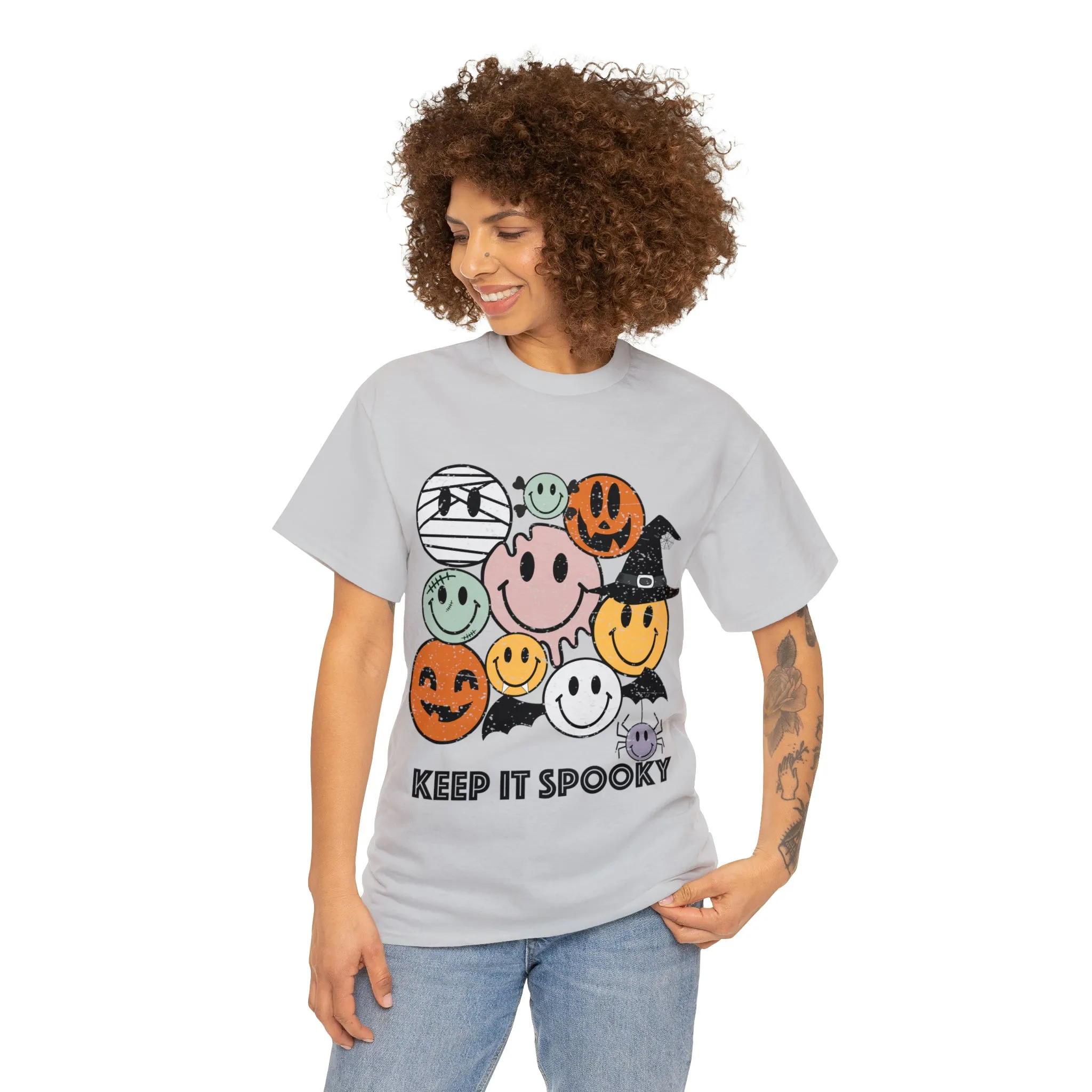 "Keep It Spooky" Cotton Tee