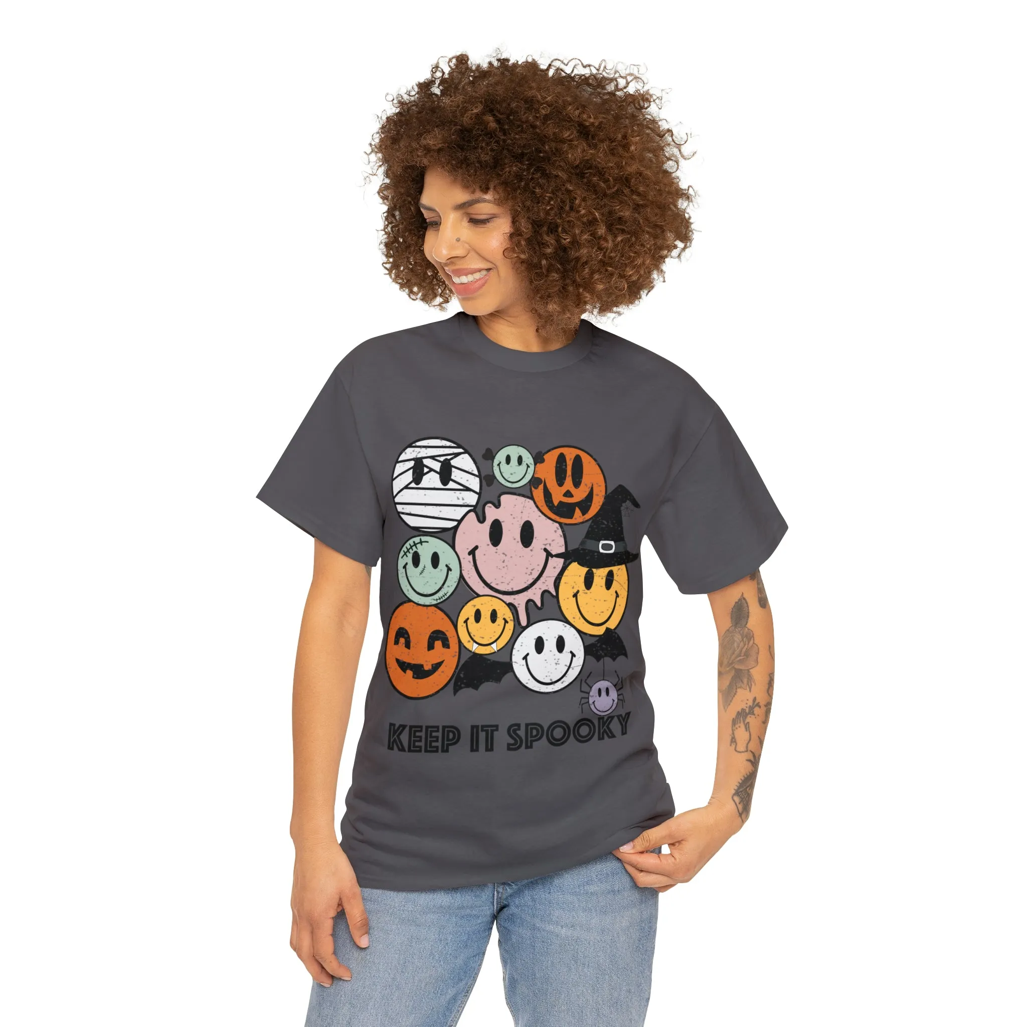"Keep It Spooky" Cotton Tee
