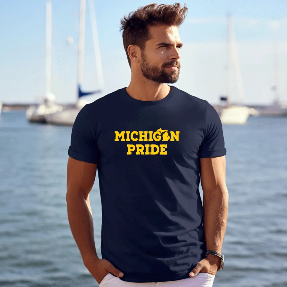 "Michigan Pride" Men's Crew T-Shirt