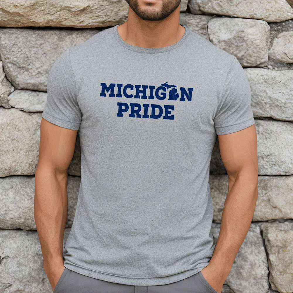 "Michigan Pride" Men's Crew T-Shirt