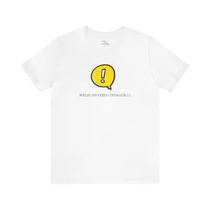 "Succeed" White T-shirt for Men | Art by Noa Bar Lev