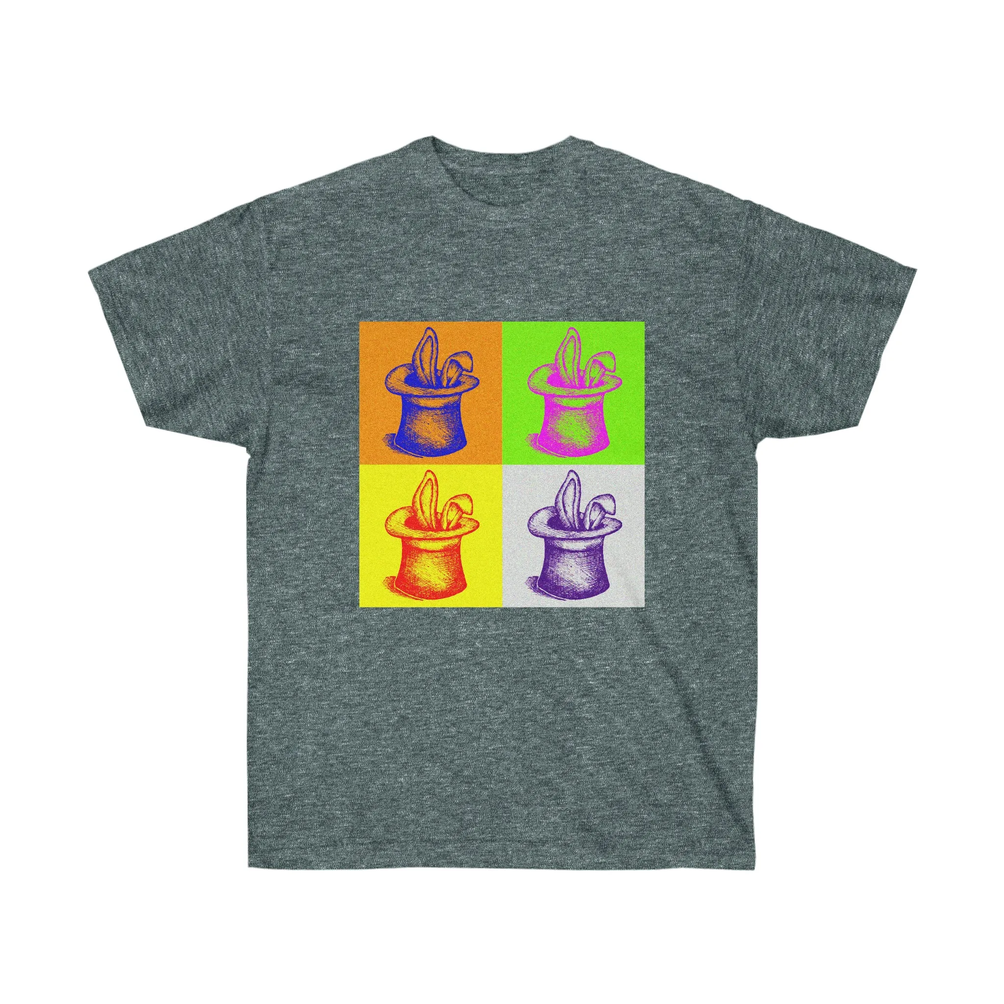 Rabbit in Hat Warhol Tee