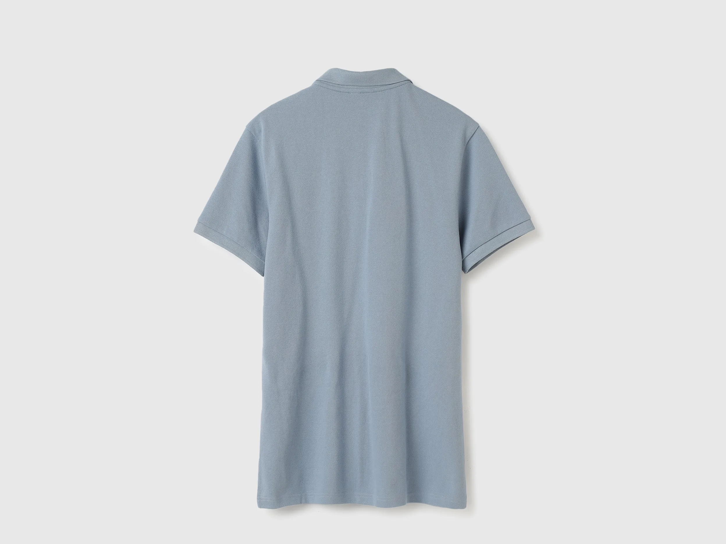 Regular Fit Polo Neck Solid Tshirt