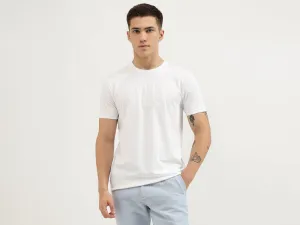 Regular Fit Round Neck Solid T-Shirt