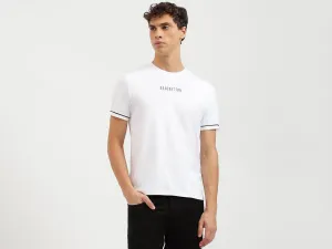 Relaxed Fit Round Neck Solid Tshirt