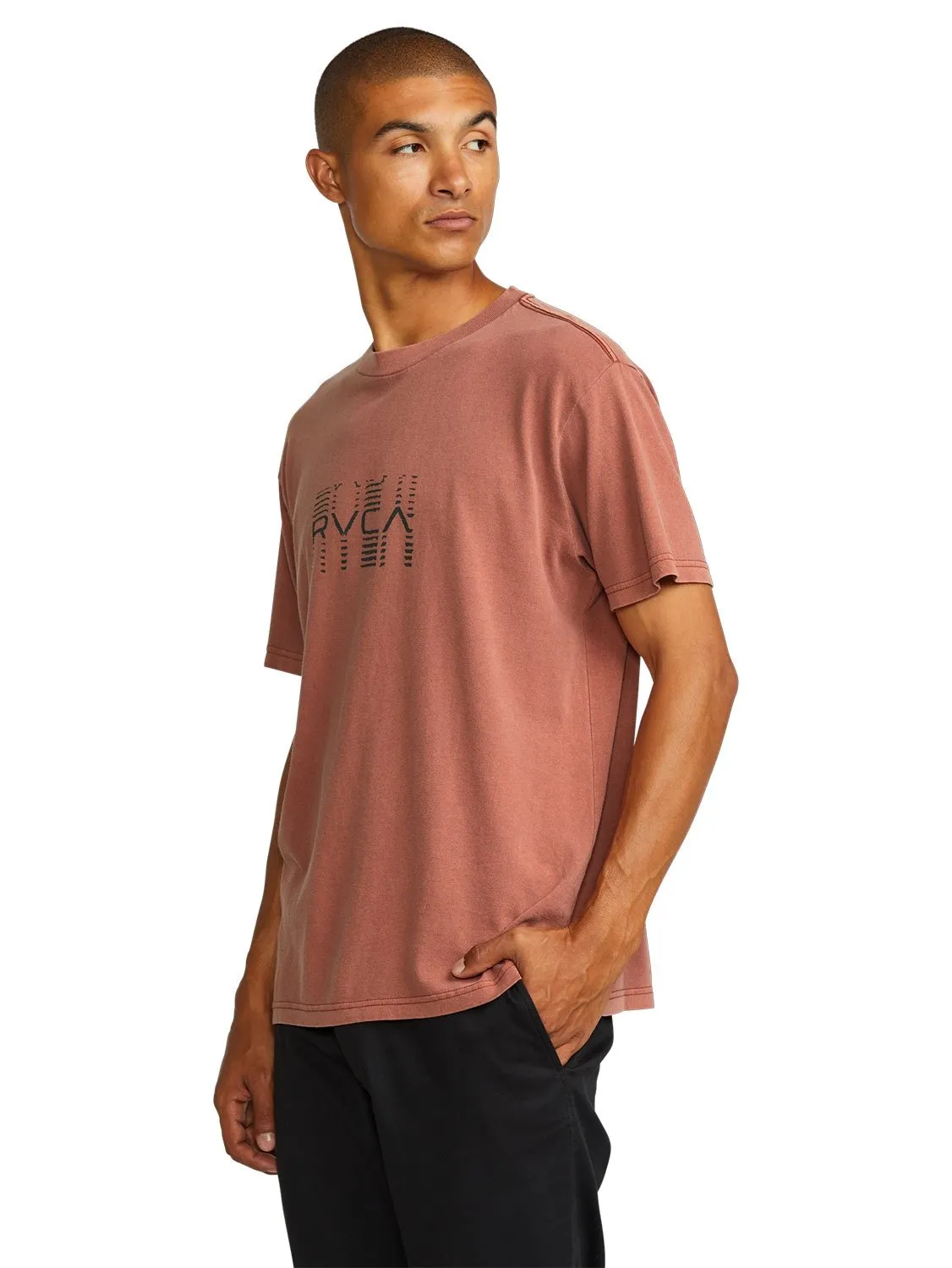 RVCA Men's Repeated T-Shirt