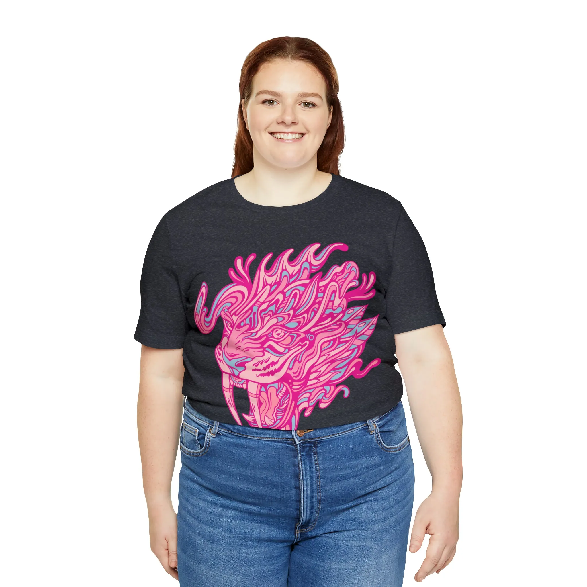 Saber Savagery | Graphic T-Shirt by Chaya Av (DTG Print)