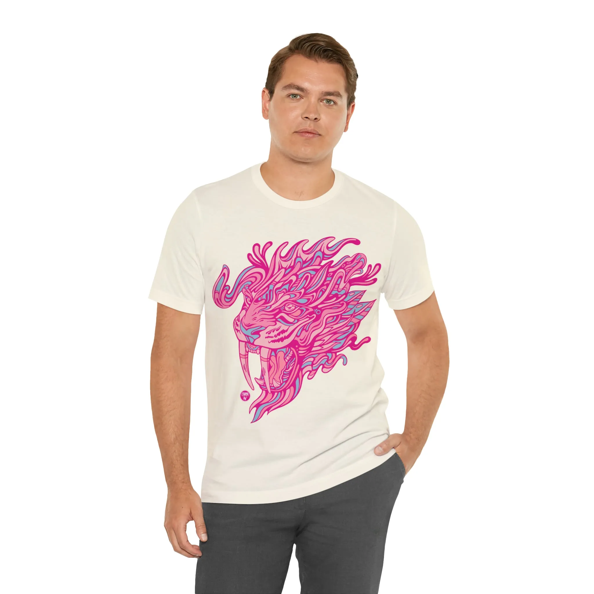 Saber Savagery | Graphic T-Shirt by Chaya Av (DTG Print)