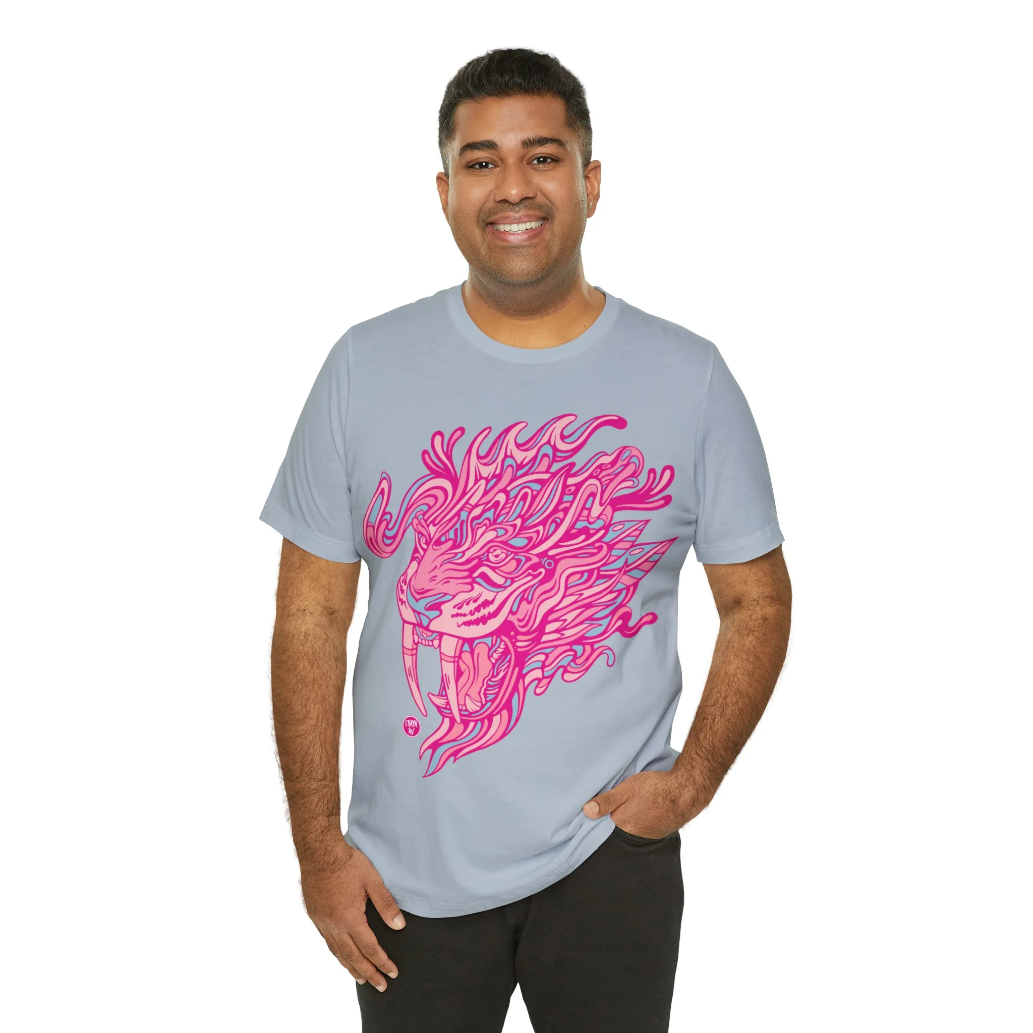 Saber Savagery | Graphic T-Shirt by Chaya Av (DTG Print)