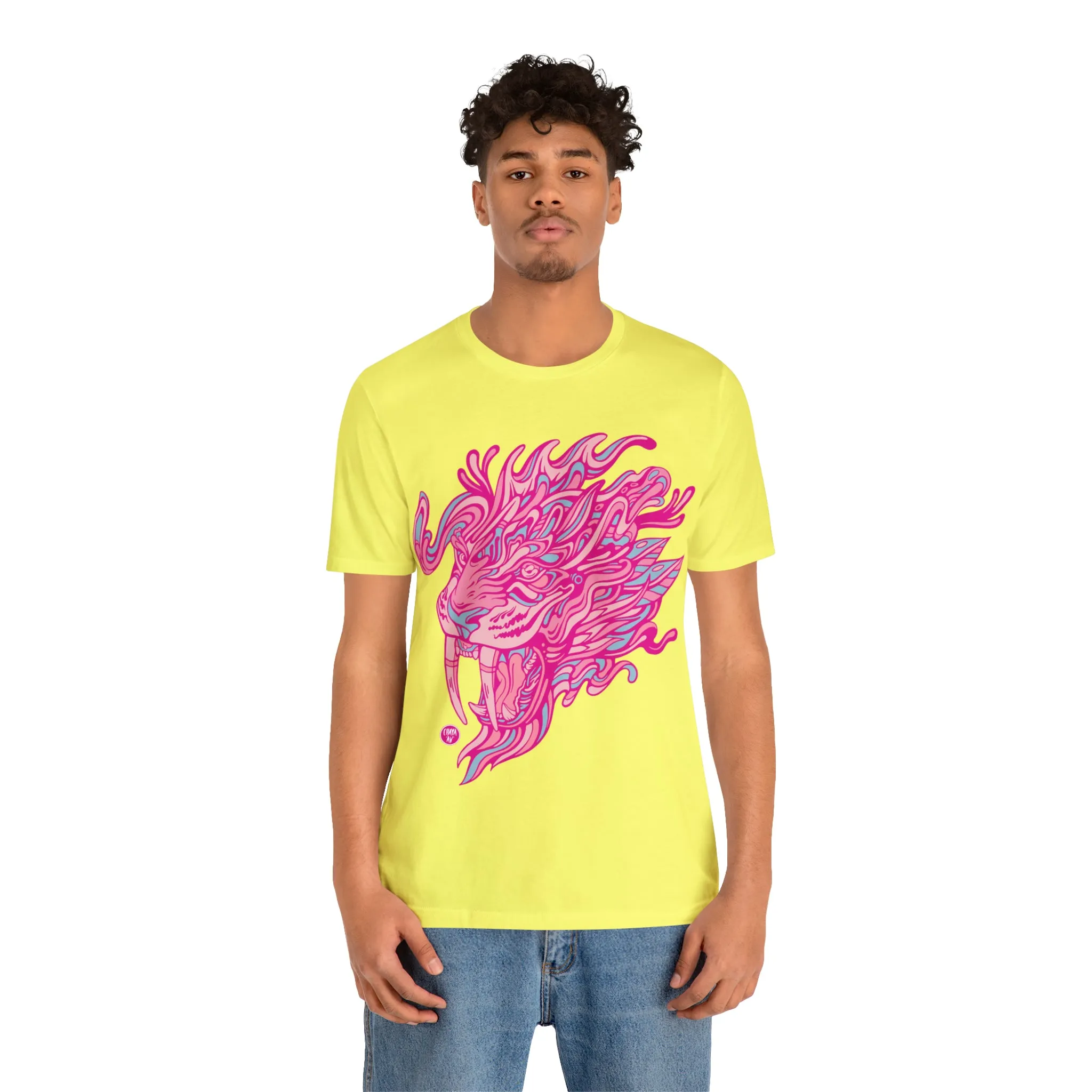 Saber Savagery | Graphic T-Shirt by Chaya Av (DTG Print)