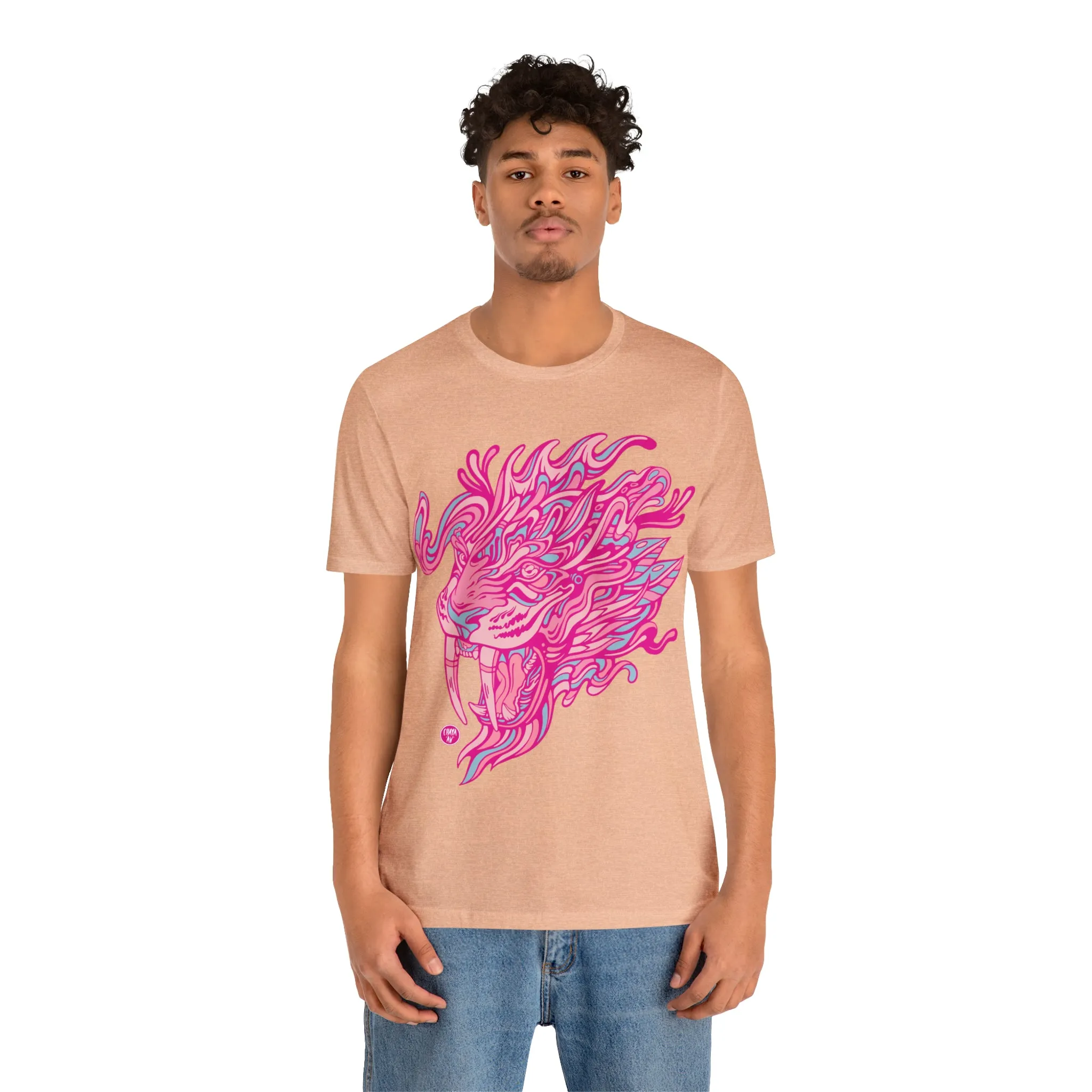 Saber Savagery | Graphic T-Shirt by Chaya Av (DTG Print)