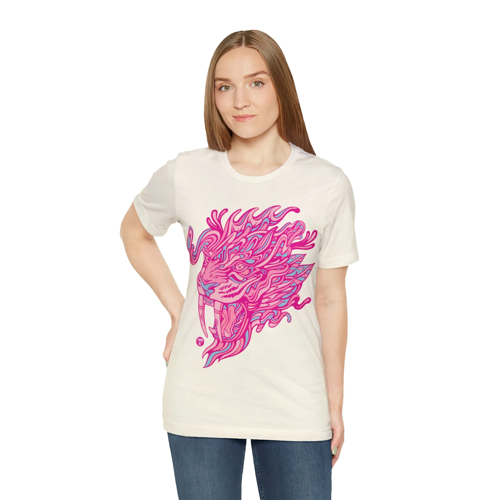Saber Savagery | Graphic T-Shirt by Chaya Av (DTG Print)