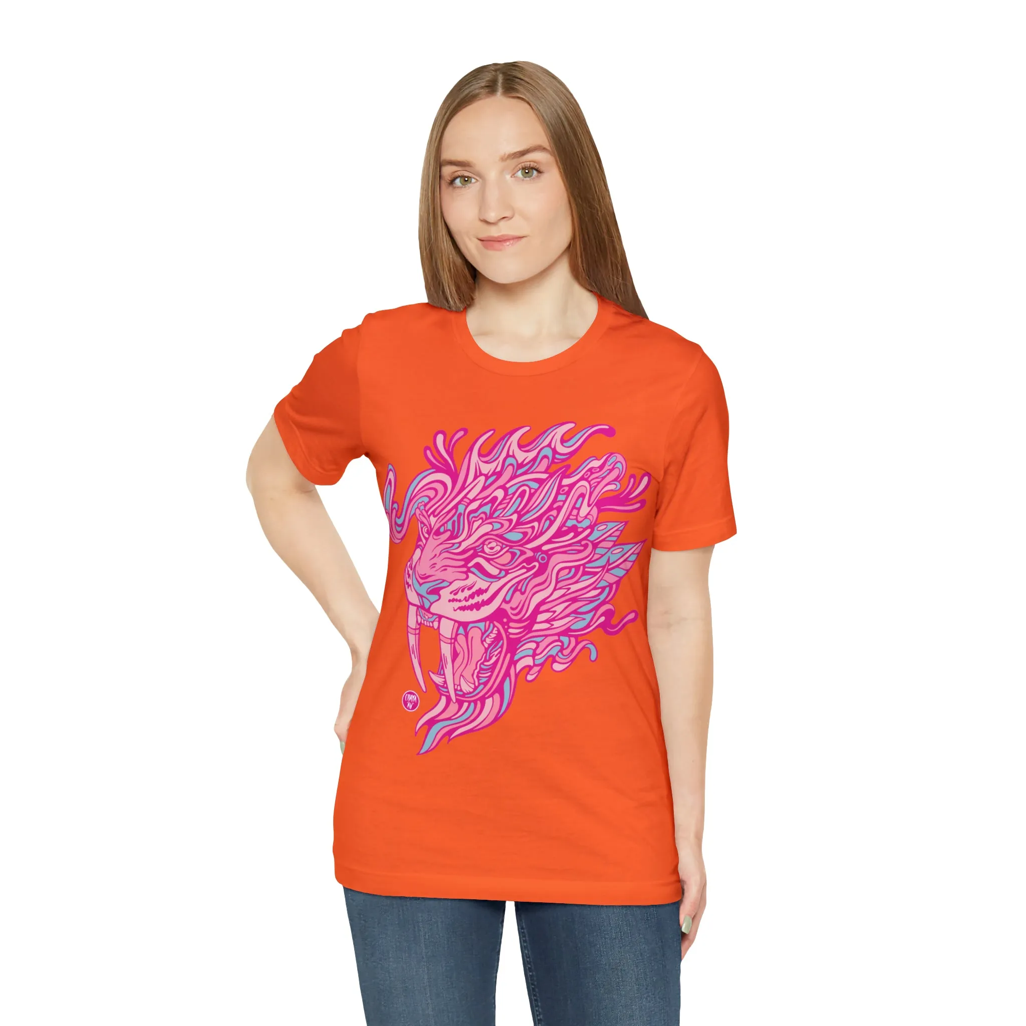Saber Savagery | Graphic T-Shirt by Chaya Av (DTG Print)