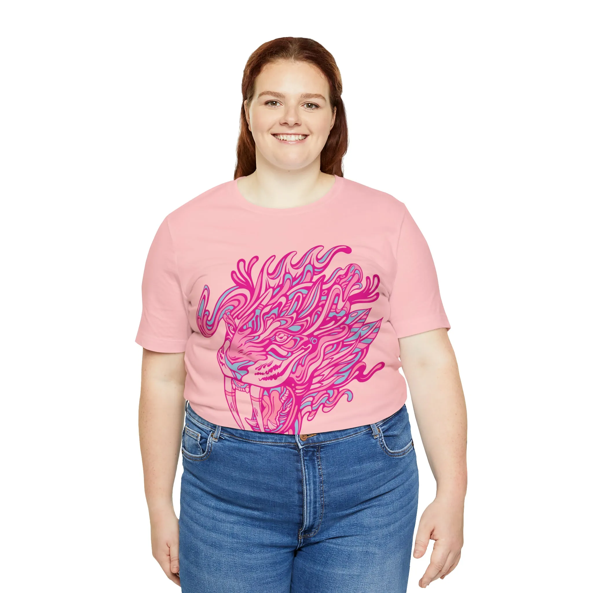 Saber Savagery | Graphic T-Shirt by Chaya Av (DTG Print)