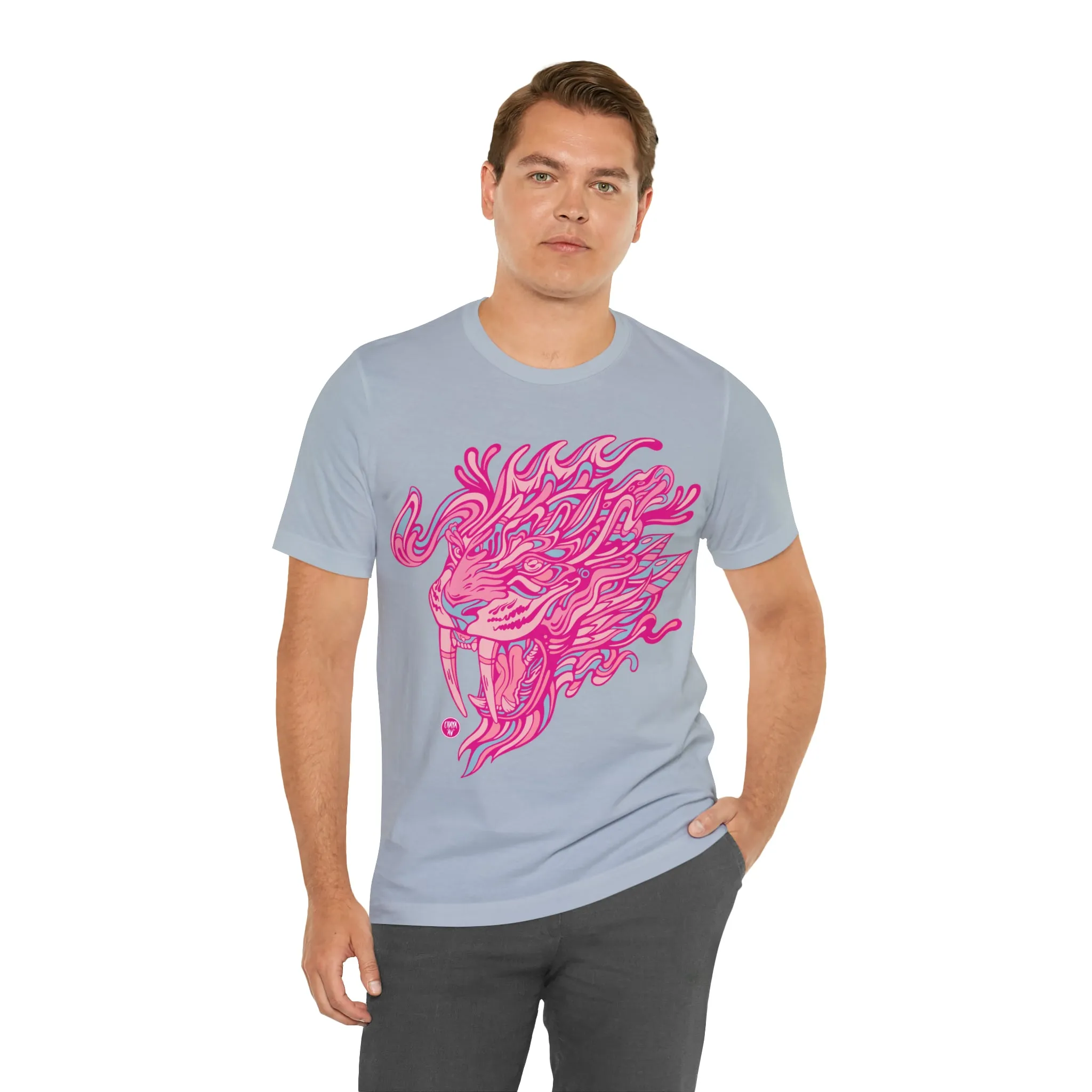 Saber Savagery | Graphic T-Shirt by Chaya Av (DTG Print)