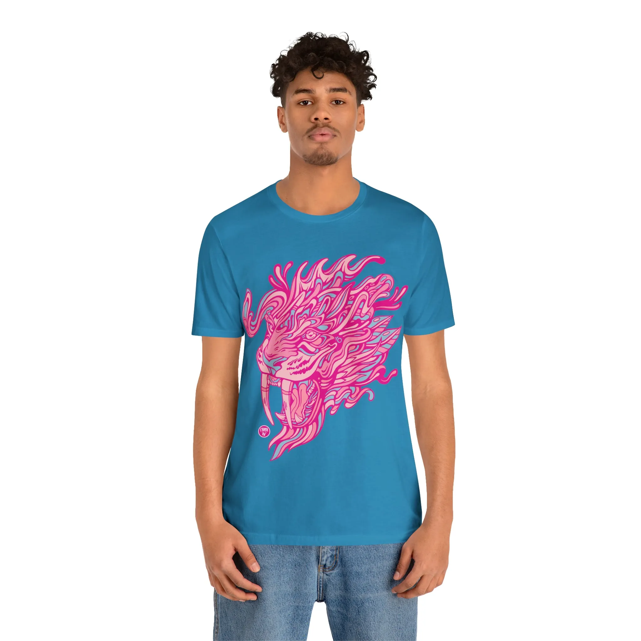 Saber Savagery | Graphic T-Shirt by Chaya Av (DTG Print)