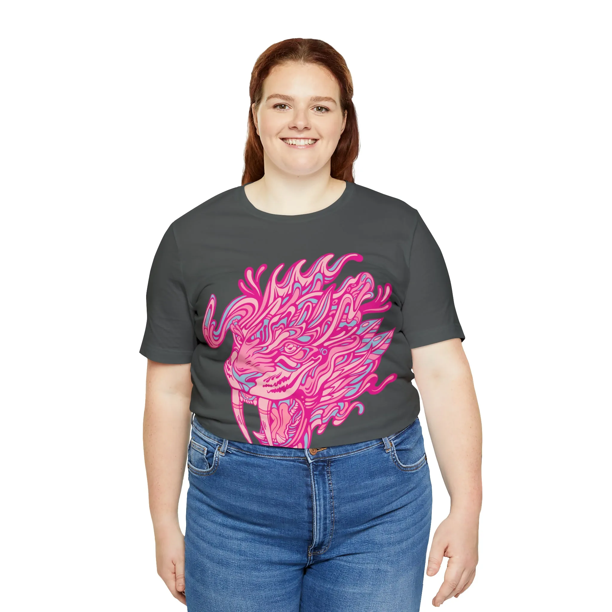 Saber Savagery | Graphic T-Shirt by Chaya Av (DTG Print)