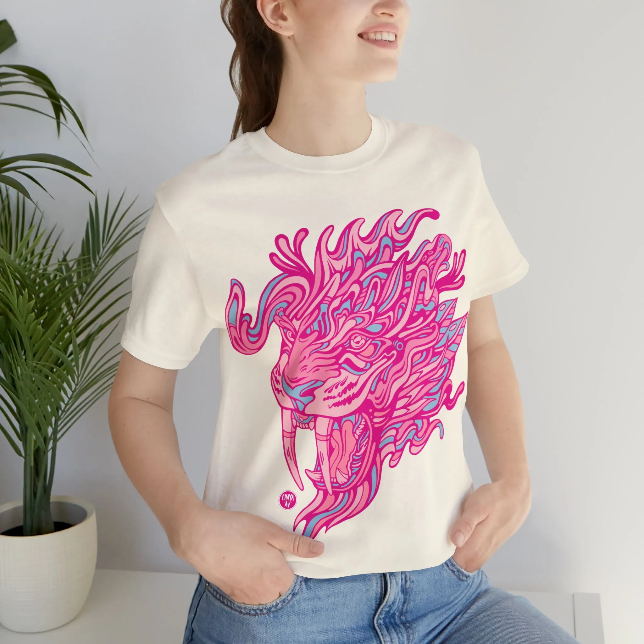 Saber Savagery | Graphic T-Shirt by Chaya Av (DTG Print)