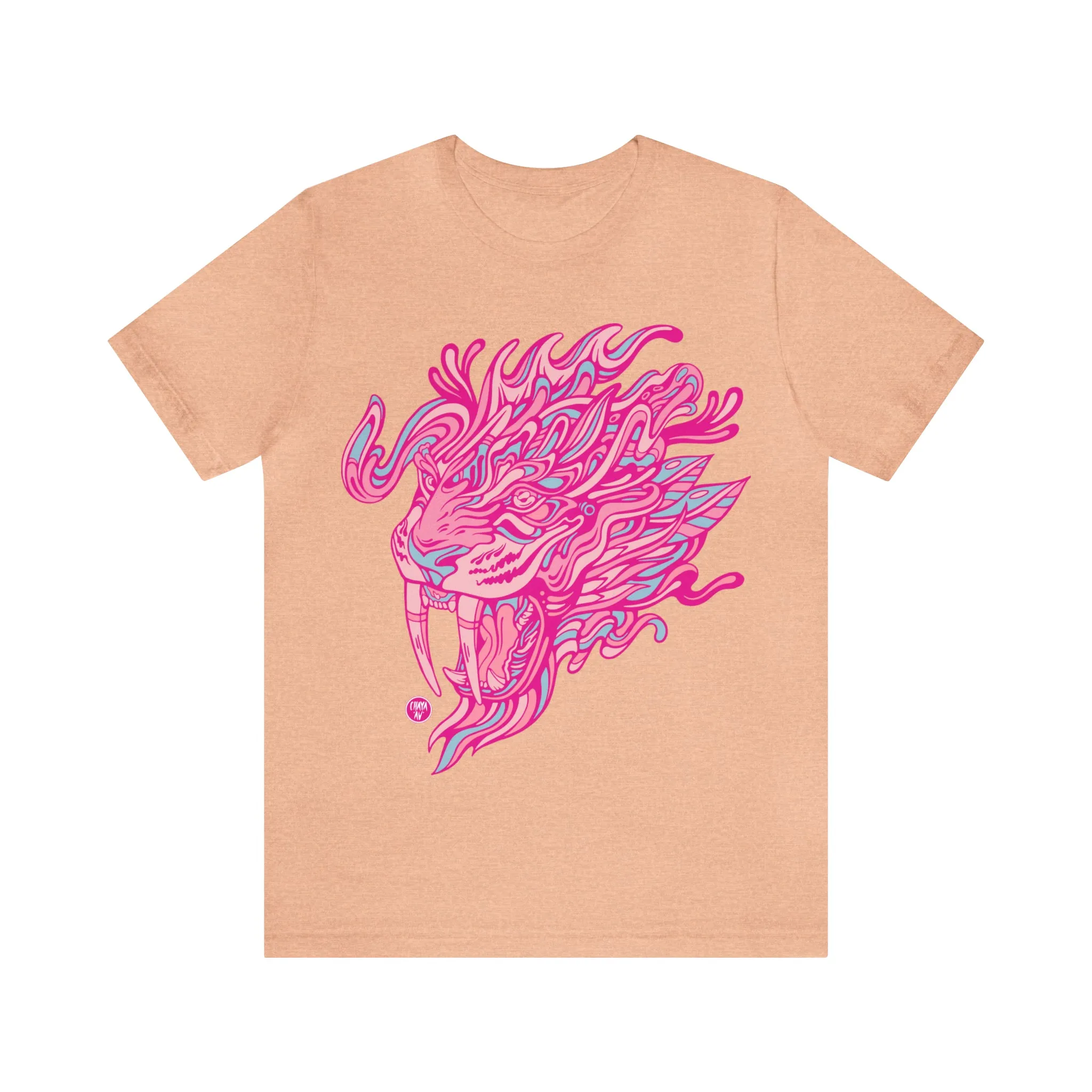 Saber Savagery | Graphic T-Shirt by Chaya Av (DTG Print)