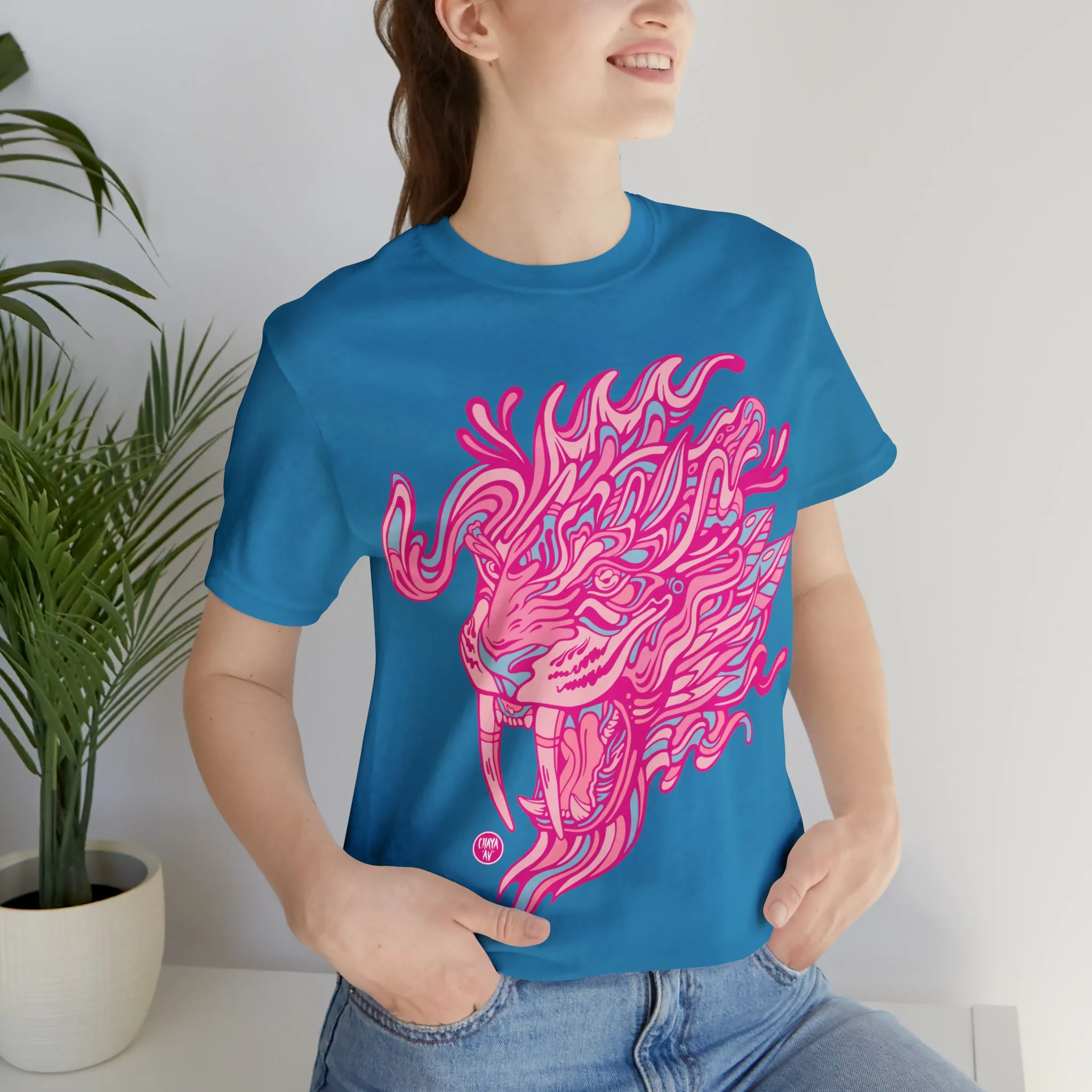 Saber Savagery | Graphic T-Shirt by Chaya Av (DTG Print)