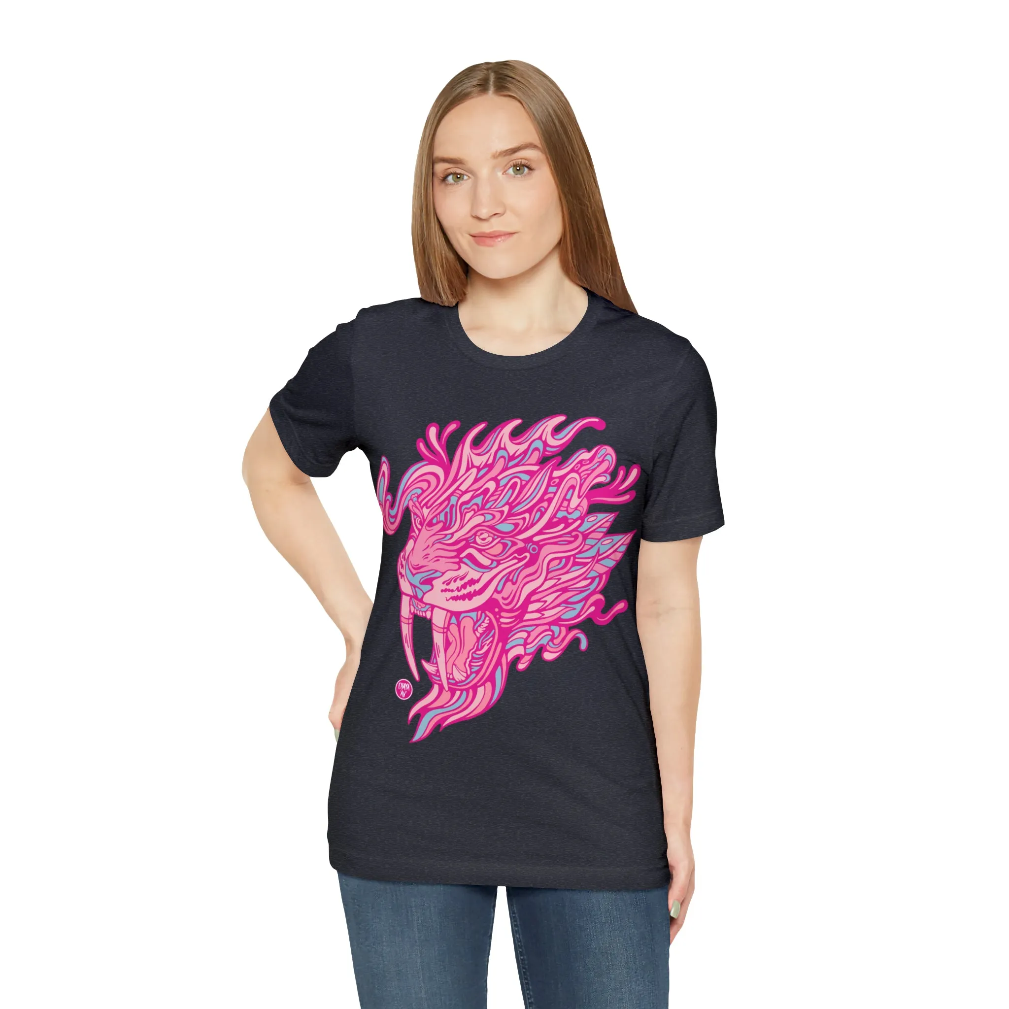 Saber Savagery | Graphic T-Shirt by Chaya Av (DTG Print)