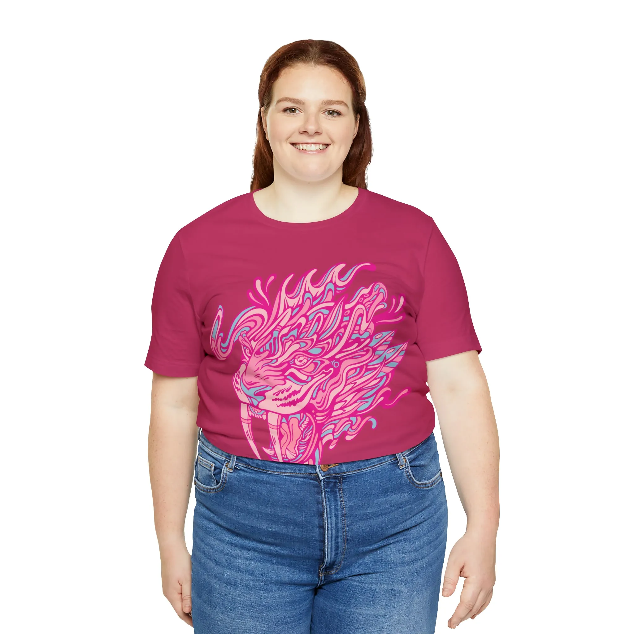 Saber Savagery | Graphic T-Shirt by Chaya Av (DTG Print)