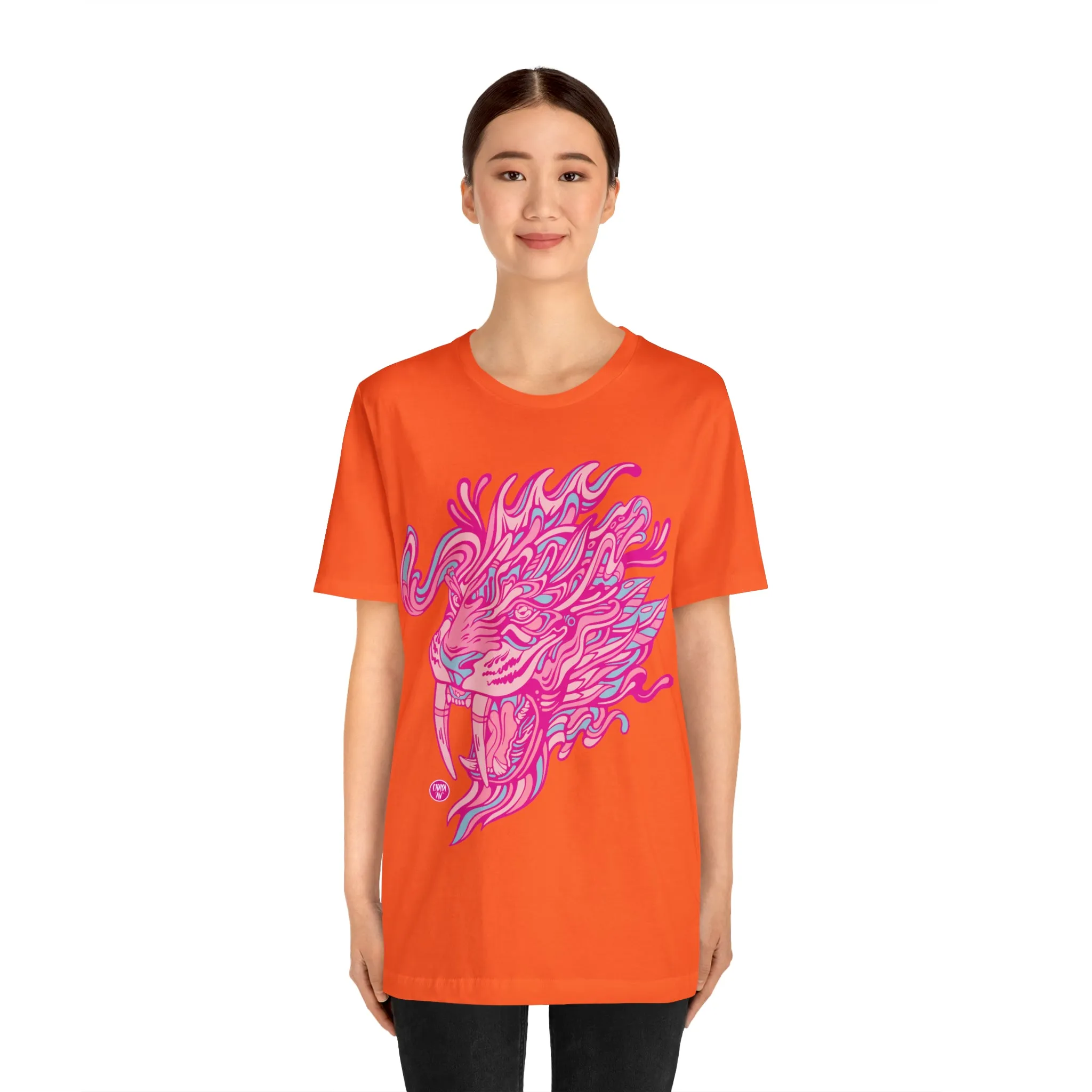 Saber Savagery | Graphic T-Shirt by Chaya Av (DTG Print)