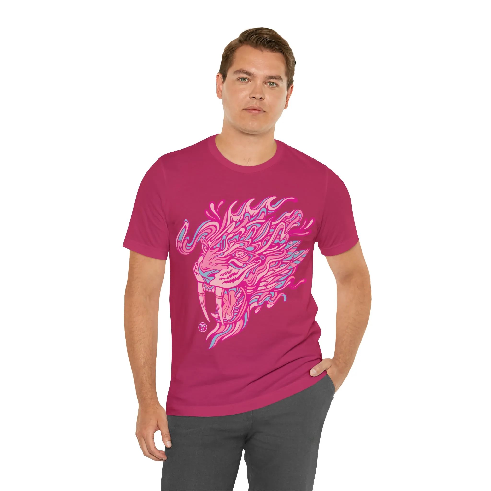 Saber Savagery | Graphic T-Shirt by Chaya Av (DTG Print)