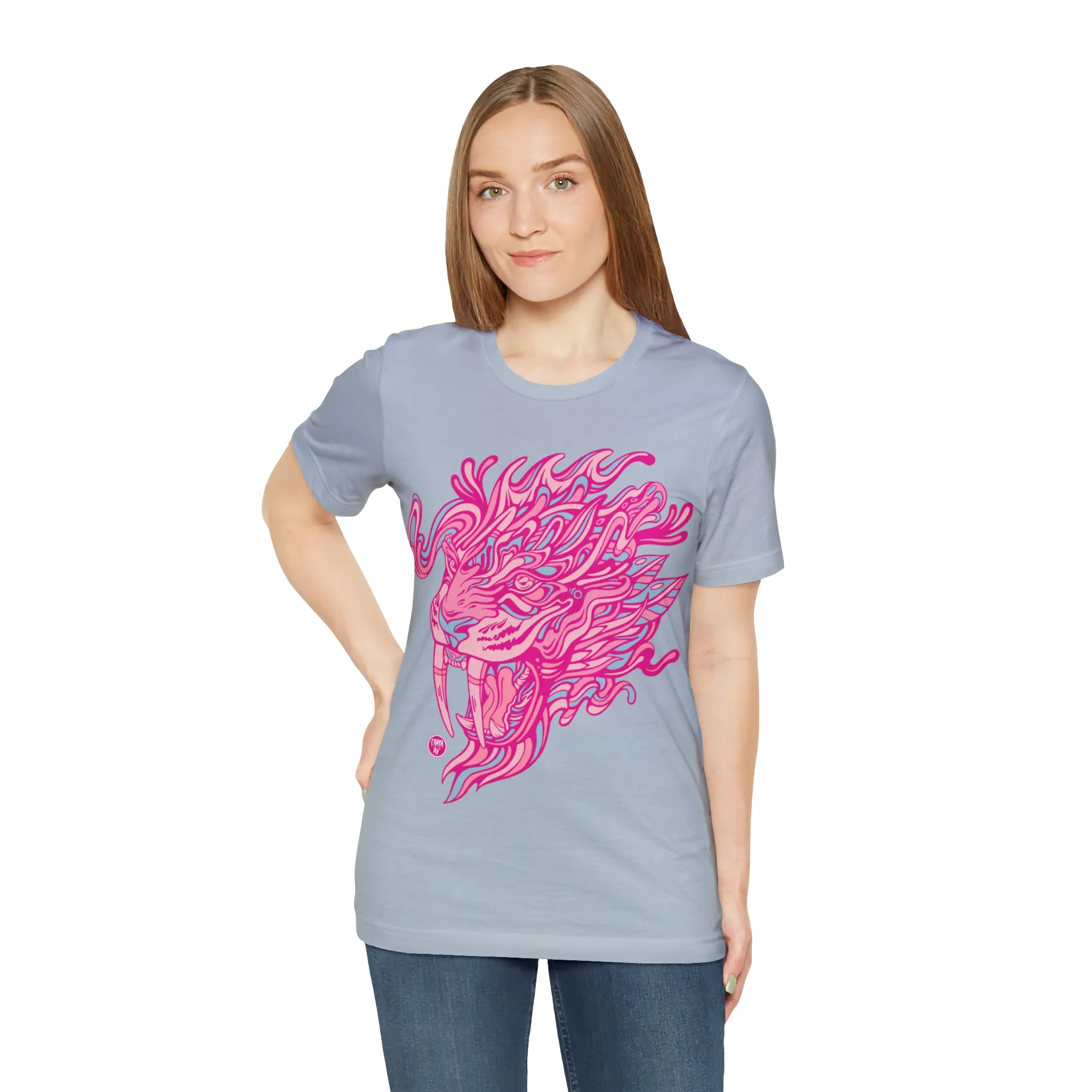 Saber Savagery | Graphic T-Shirt by Chaya Av (DTG Print)