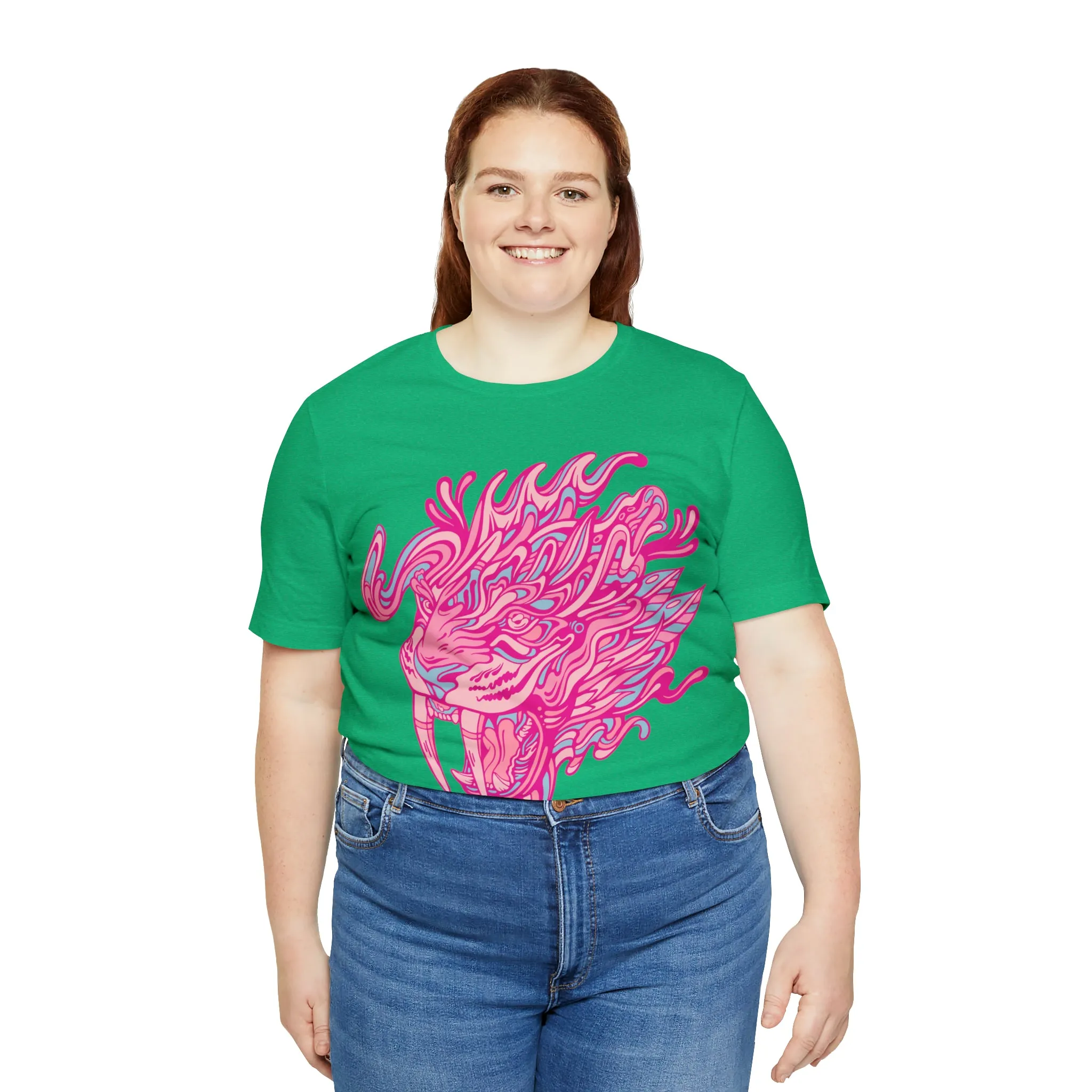 Saber Savagery | Graphic T-Shirt by Chaya Av (DTG Print)