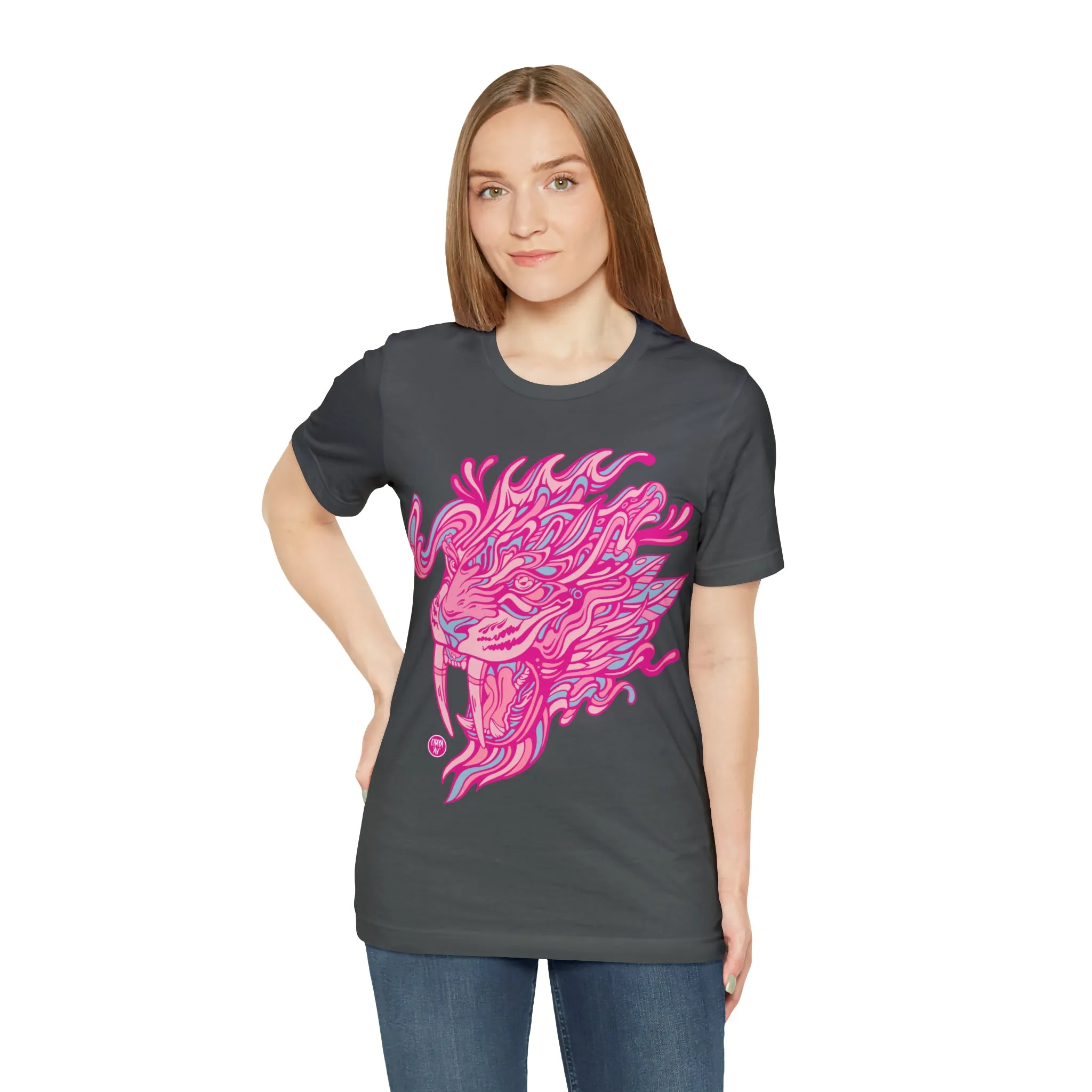 Saber Savagery | Graphic T-Shirt by Chaya Av (DTG Print)