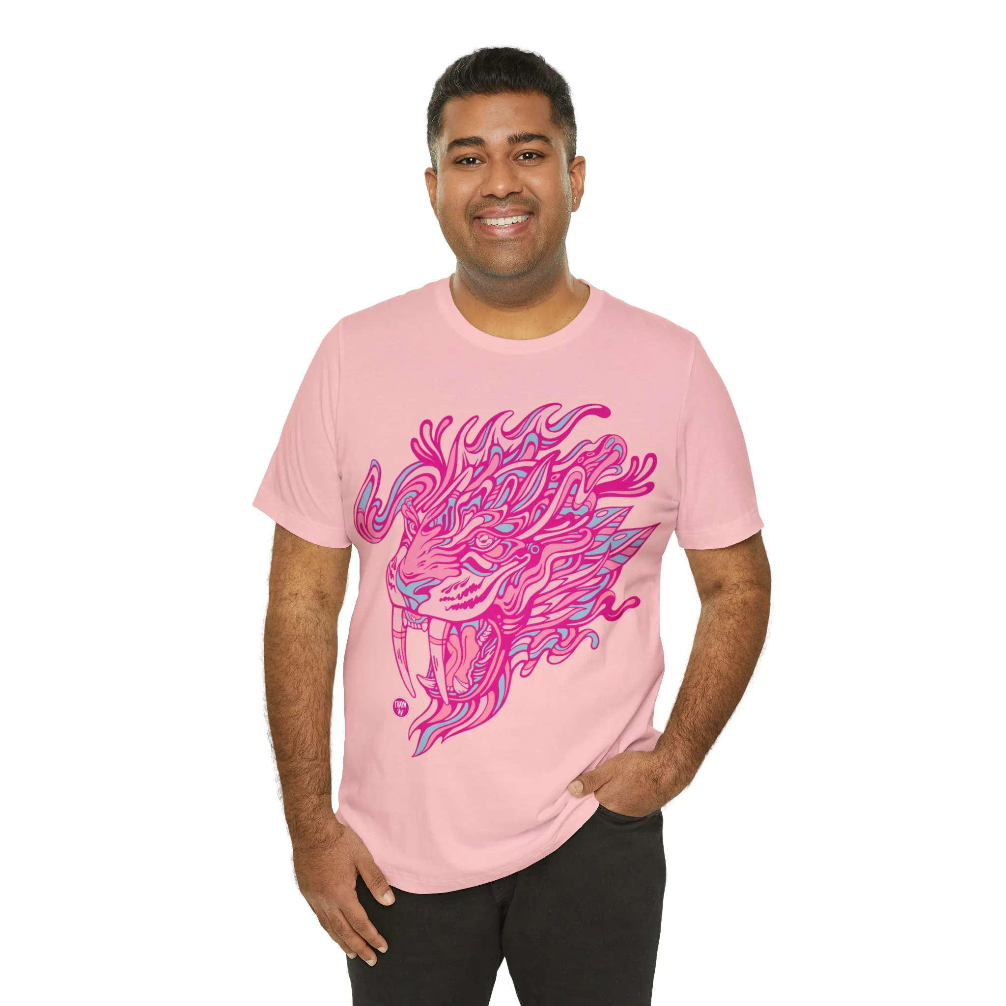 Saber Savagery | Graphic T-Shirt by Chaya Av (DTG Print)